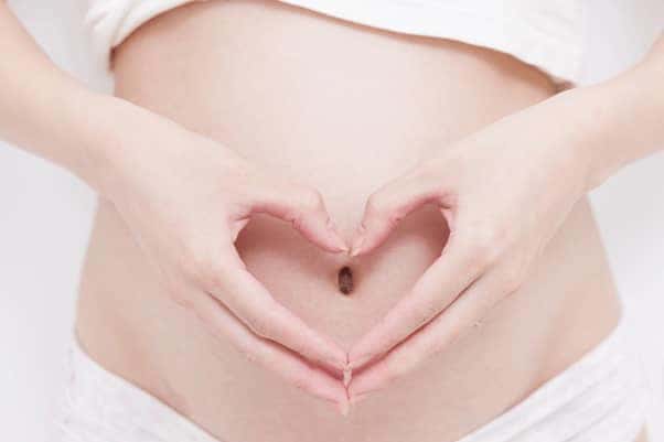 妊娠13週の妊婦さんの身体の変化・胎児の成長・お腹の大きさを紹介