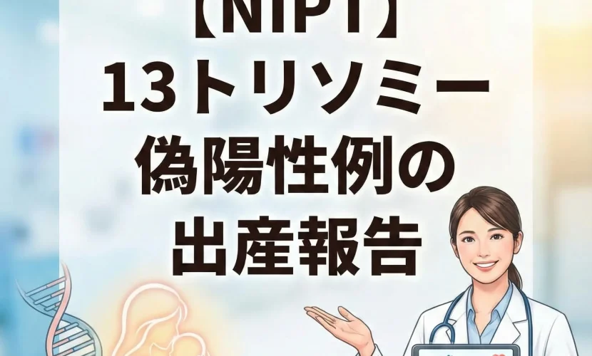 【NIPT】13トリソミー偽陽性例の出産報告