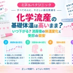 化学流産後の基礎体温は高いままなのか、いつ下がるのか、流産後の体温変化と受診を考える目安を解説する記事のアイキャッチ