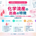 化学流産の出血にはどのような特徴があるのか、出血がない場合や化学流産と思っても妊娠が継続するケースの見分け方を解説する記事のアイキャッチ