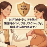 NIPTのトラウマを防ぐ｜陽性時の「トリプルリスクヘッジ」と臨床遺伝専門医のケア