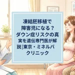 凍結胚移植で障害児になる？ダウン症リスクの真実を遺伝専門医が解説｜東京・ミネルバクリニック