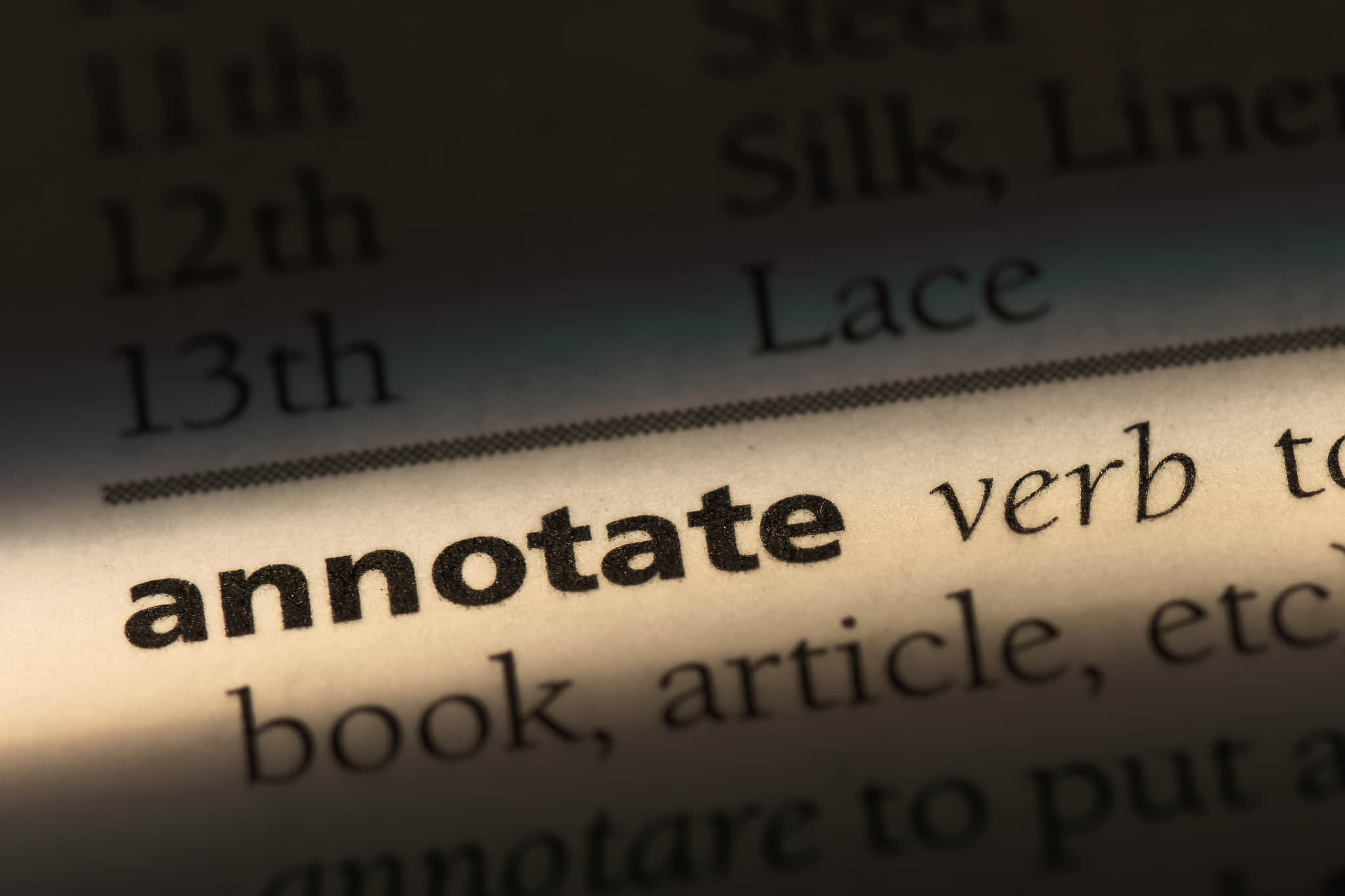 アノテーション