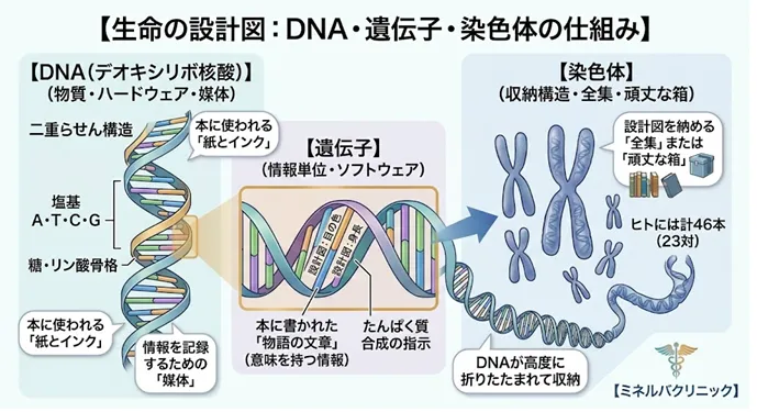 DNA遺伝子染色体