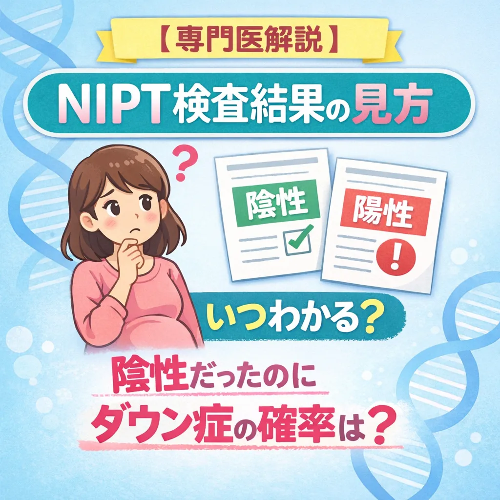 NIPT(新型出生前診断)の結果はいつわかる？結果の見方と注意点を解説