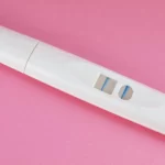 陽性反応が出た妊娠検査薬