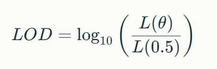 LODスコアの求め方
