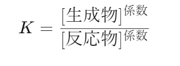 平衡定数の求め方