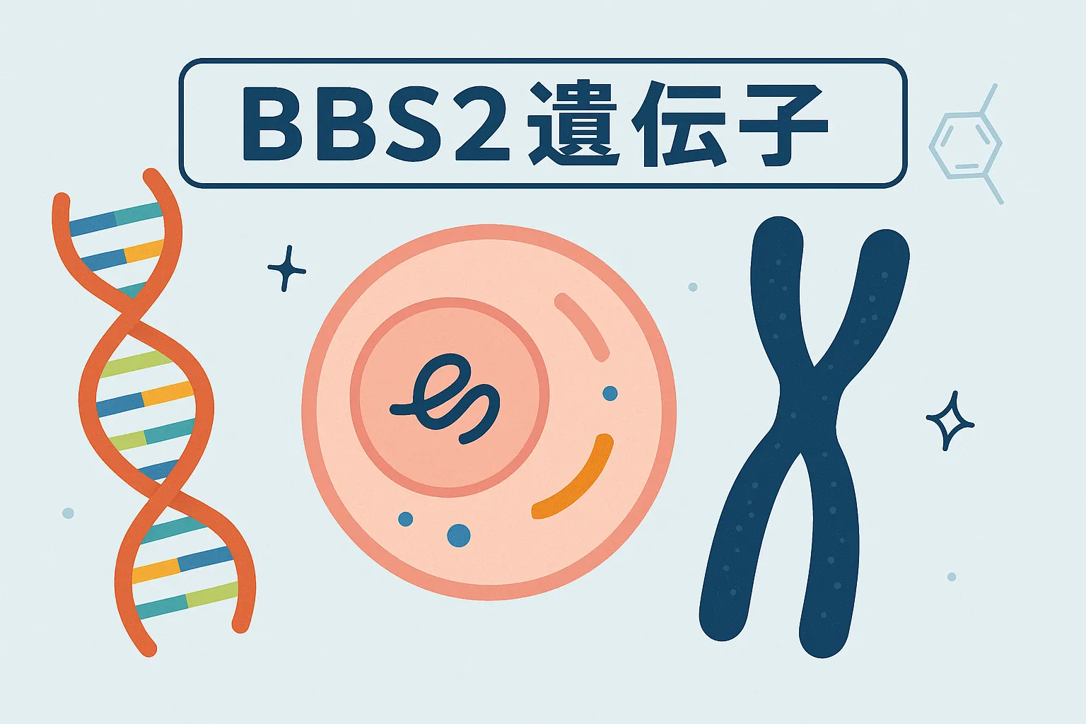 BBS2遺伝子とは？バルデー・ビードル症候群の原因と保因者検査の重要性 