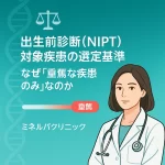 出生前診断（NIPT）対象疾患の選定基準：なぜ「重篤な疾患のみ」なのか | ミネルバクリニック
