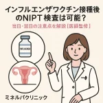 インフルエンザワクチン接種後のNIPT検査は可能？当日・翌日の注意点を解説【医師監修】| ミネルバクリニック