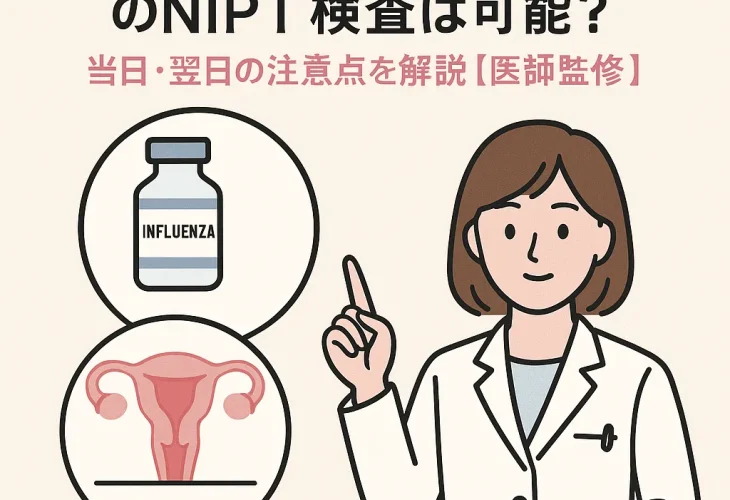 インフルエンザワクチン接種後のNIPT検査は可能?当日・翌日の注意点を解説【医師監修】| ミネルバクリニック