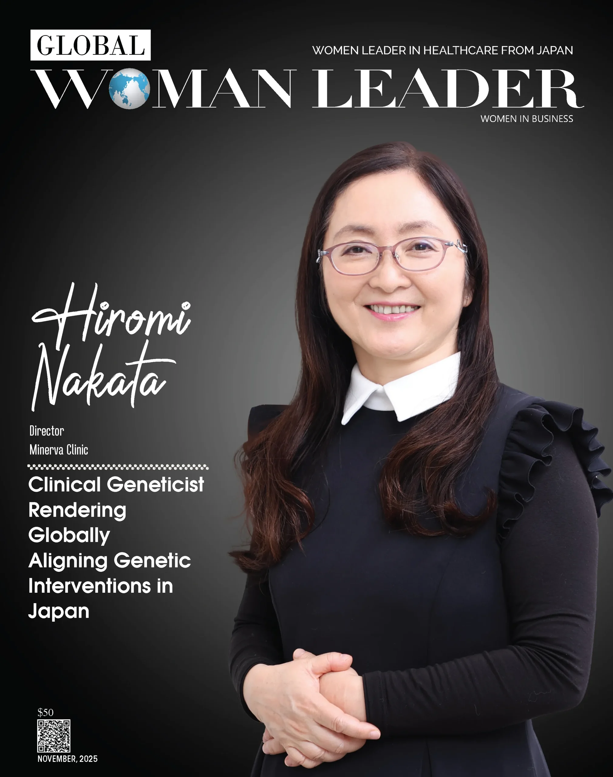 Hiromi Nakata recognized as the 10 Influential Women Leaders in Healthcare from Japan 2025 page 1