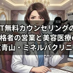 NIPT無料カウンセリングの罠｜無資格者の営業と美容医療の闇｜東京青山・ミネルバクリニック