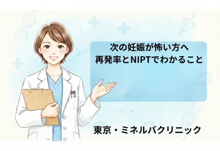 次の妊娠が怖い方へ｜再発率とNIPTでわかること