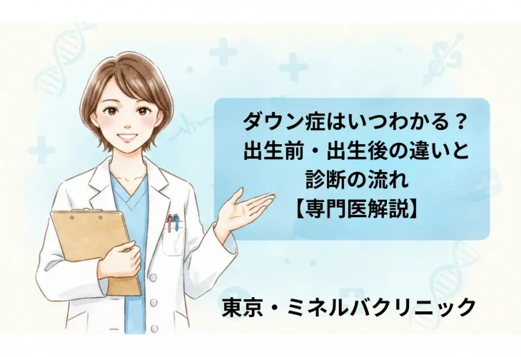 ダウン症はいつわかる?出生前にわかること・生まれてからわかること
