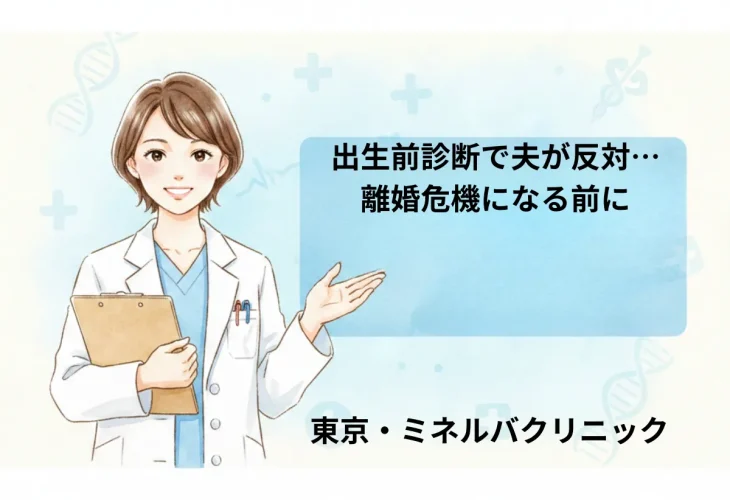 出生前診断で夫が反対…離婚危機になる前に
