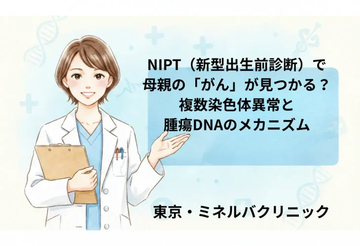 NIPT（新型出生前診断）で母親の「がん」が見つかる？複数染色体異常と腫瘍DNAのメカニズム