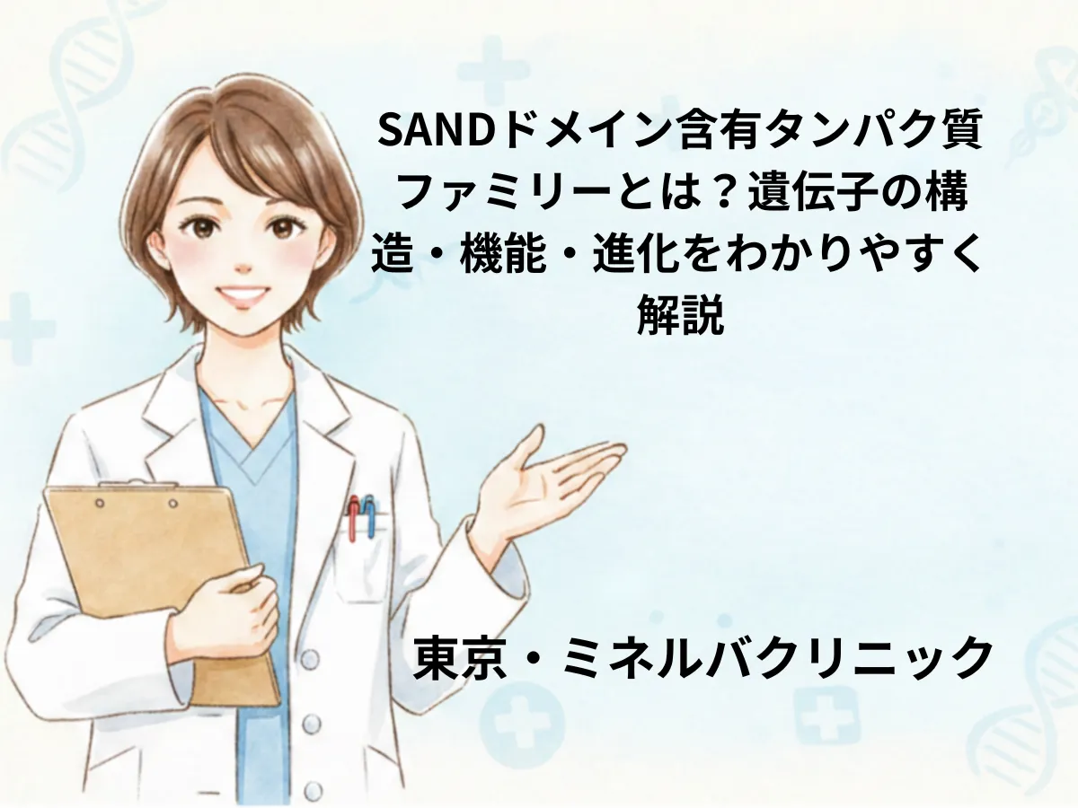 SANDドメイン含有タンパク質ファミリーとは？遺伝子の構造・機能・進化をわかりやすく解説