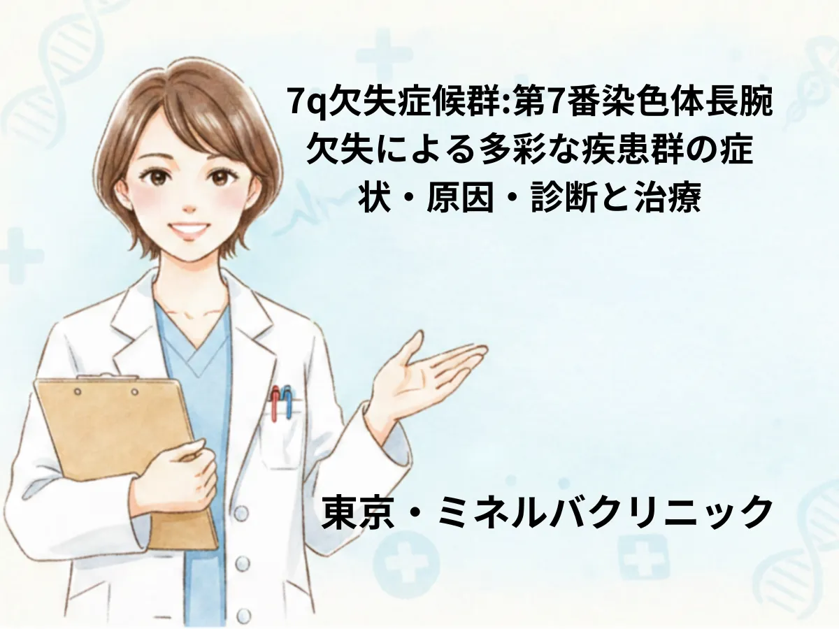 7q欠失症候群のイメージ