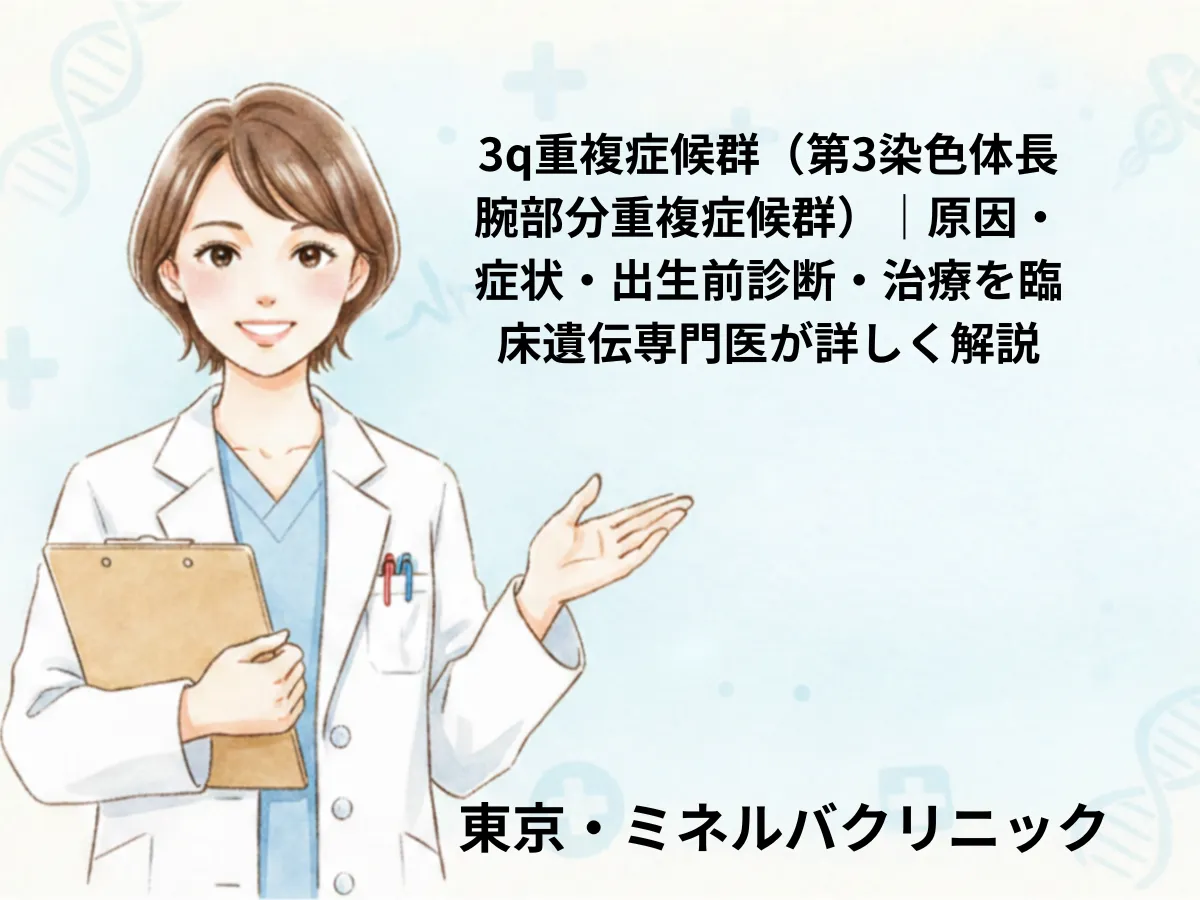 3q重複症候群のイメージ