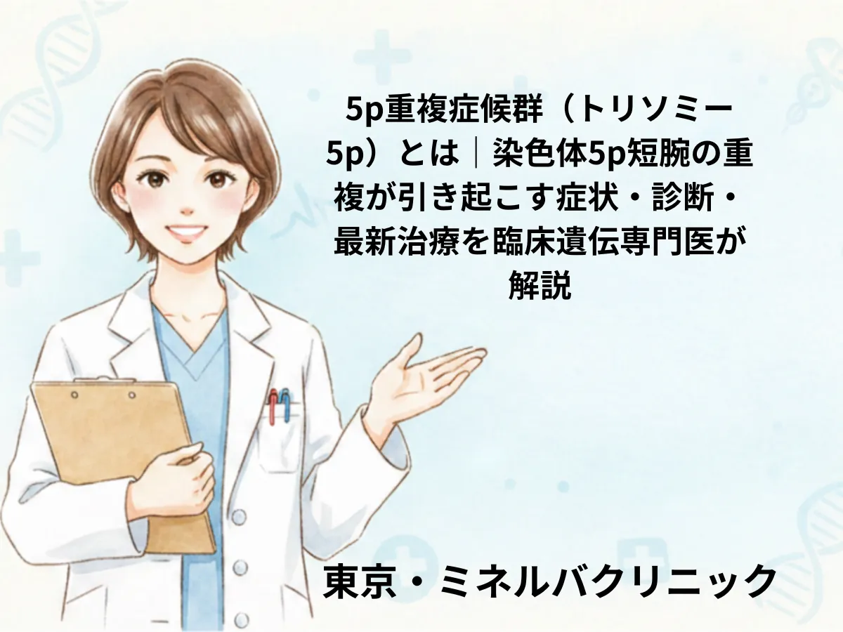 5p重複症候群(トリソミー5p)のイメージ