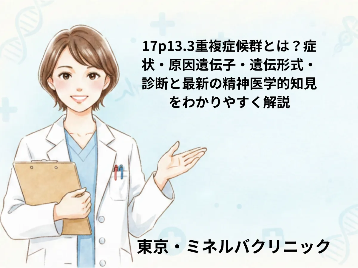 17p13.3重複症候群のイメージ