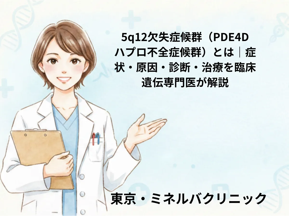 5q12欠失症候群のイメージ