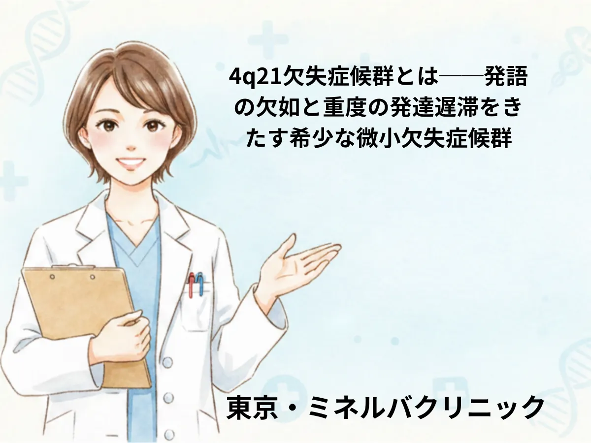 4q21欠失症候群のイメージ