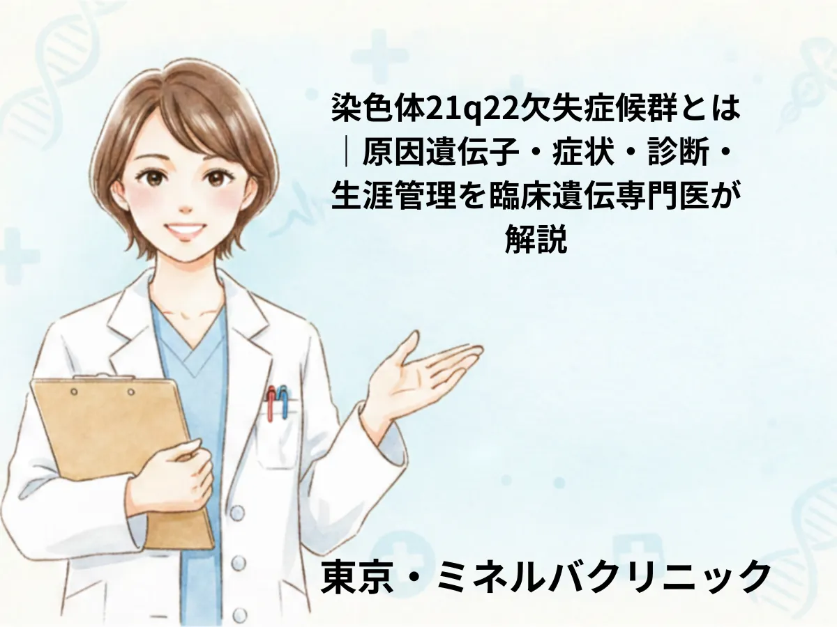 21q22欠失症候群のイメージ