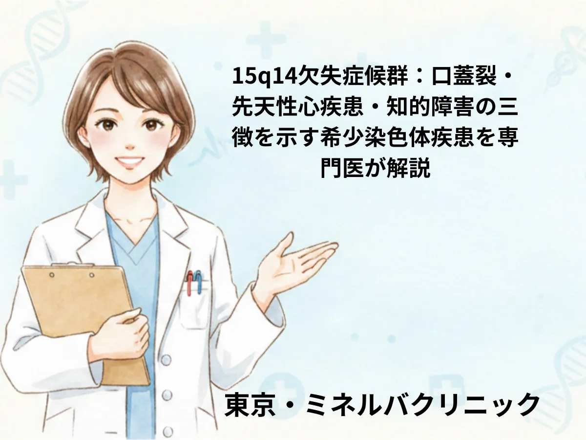 15q14欠失症候群のイメージ