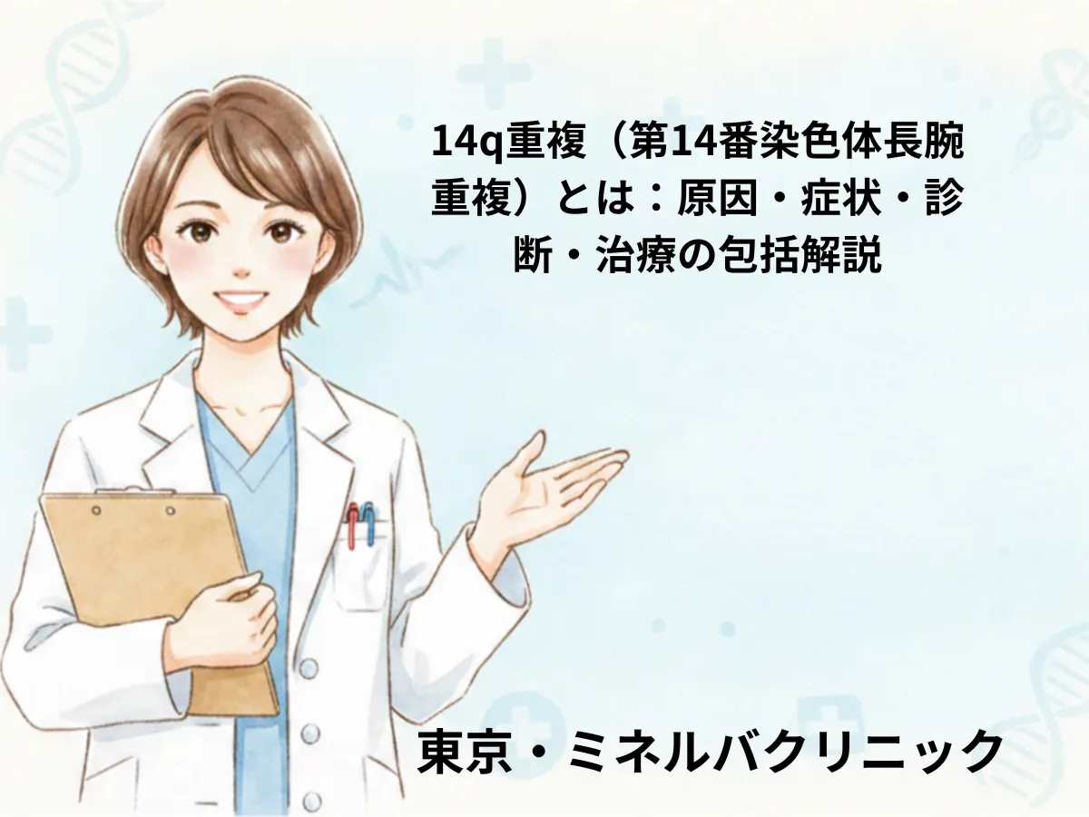 14q重複(第14番染色体長腕重複)のイメージ