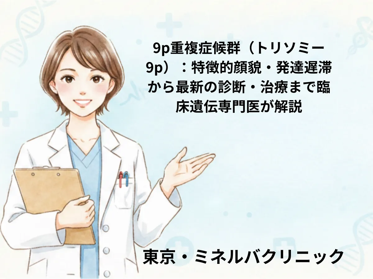 9p重複症候群(トリソミー9p)のイメージ