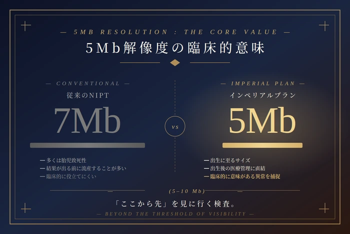 5Mb解像度の臨床的意味