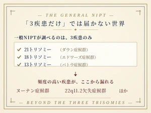 一般的NIPTがカバーしていない疾患群