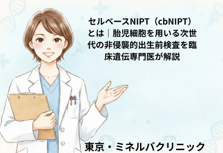 セルベースNIPT(cbNIPT)とは|胎児細胞を用いる次世代の非侵襲的出生前検査を臨床遺伝専門医が解説
