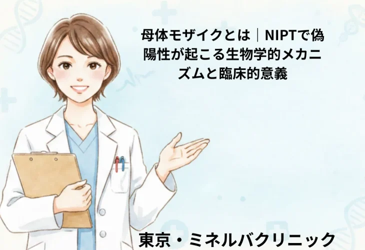 母体モザイクとは|NIPTで偽陽性が起こる生物学的メカニズムと臨床的意義