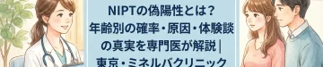 NIPTの偽陽性とは？年齢別の確率・原因・体験談の真実を専門医が解説｜東京・ミネルバクリニック