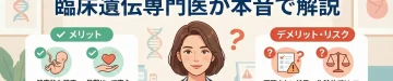 出生前診断(NIPT)のメリット・デメリットとリスク｜臨床遺伝専門医が本音で解説