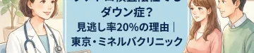 クアトロ検査陰性でもダウン症？見逃し率20%の理由｜東京・ミネルバクリニック