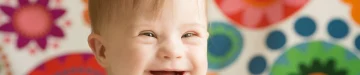 ダウン症のお子さんの写真