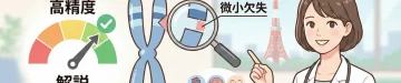 微小欠失検査で何がわかる？12種類の疾患と検査精度を解説｜東京・ミネルバクリニック