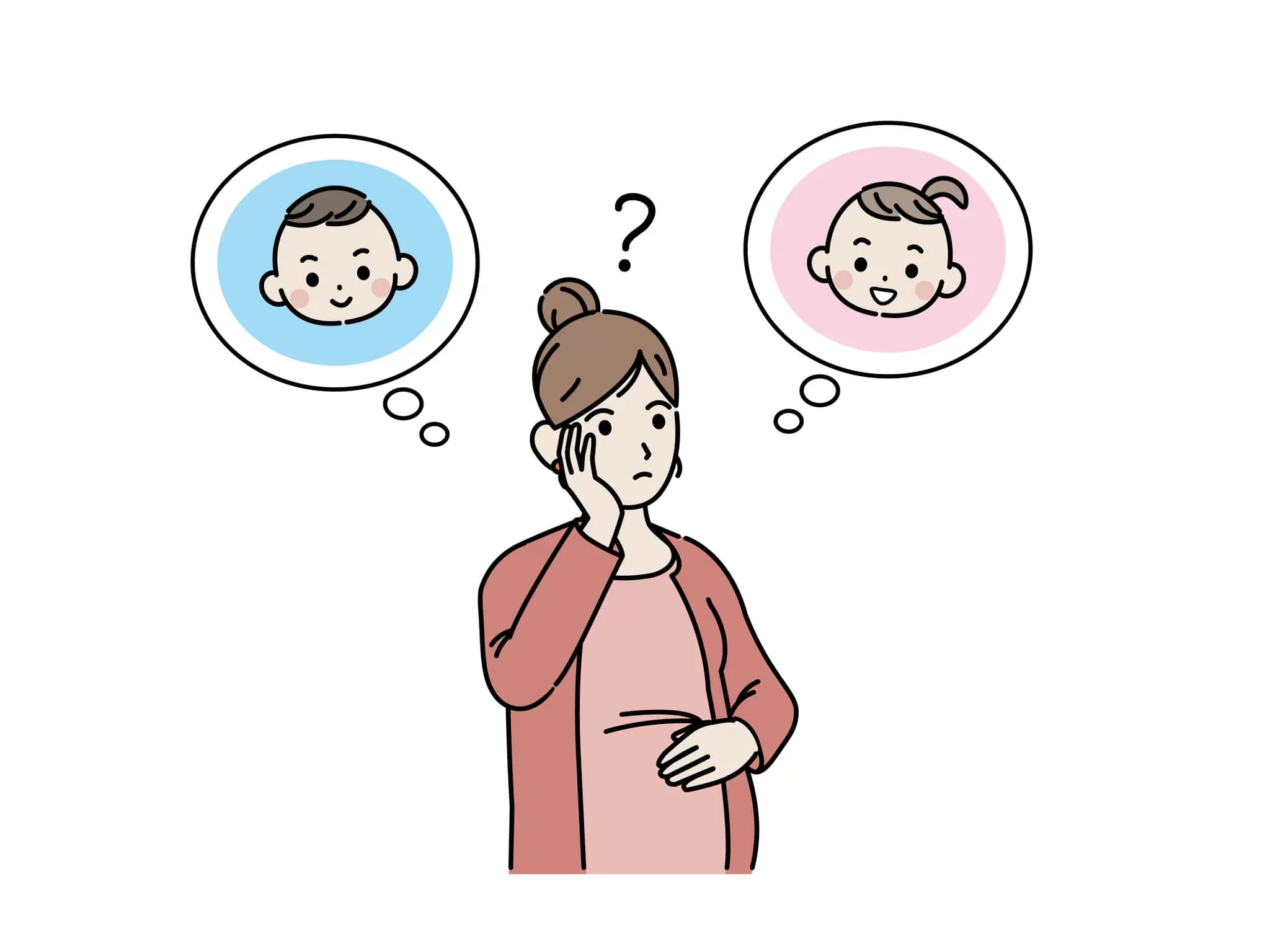 赤ちゃんの性別が知りたい妊婦　妊娠