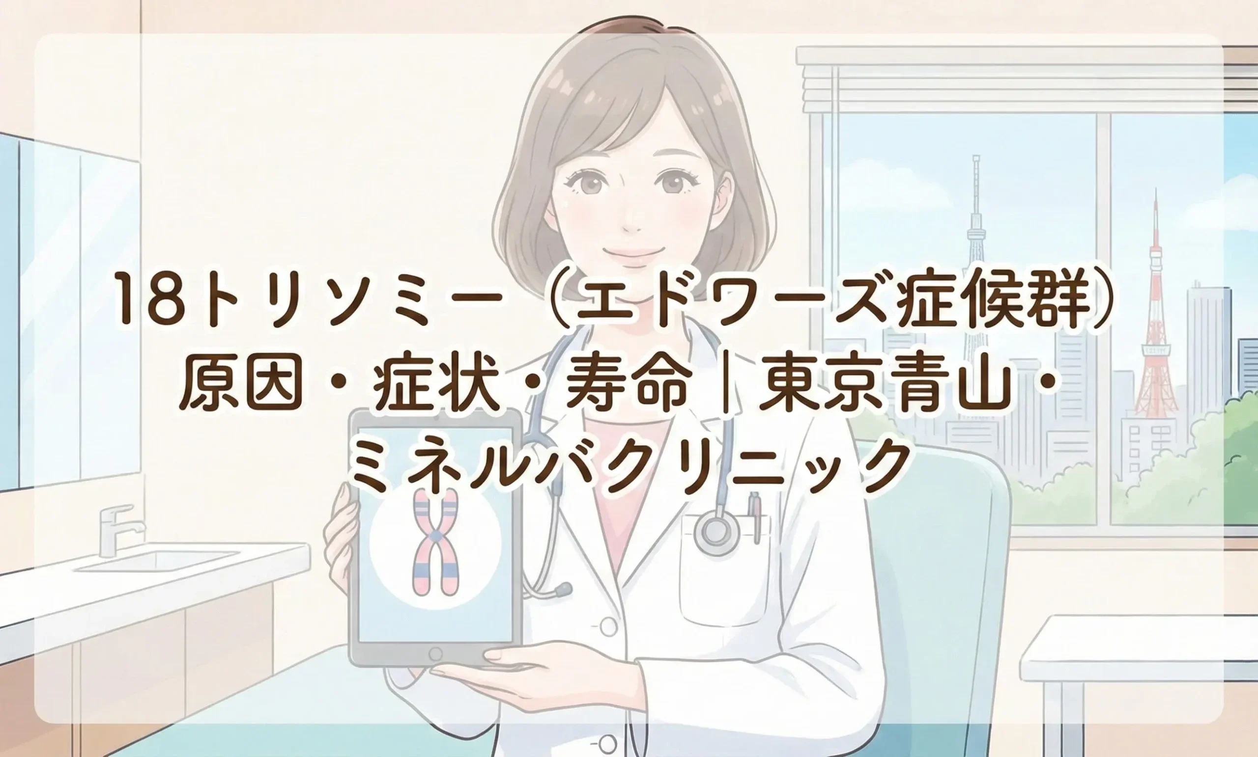 8トリソミー（エドワーズ症候群）原因・症状・寿命｜東京青山・ミネルバクリニック