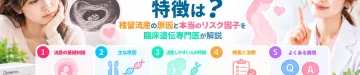 流産しやすい人の特徴について、稽留流産を含む流産の主な原因と医学的に知られているリスク因子を臨床遺伝専門医が解説する記事のアイキャッチ
