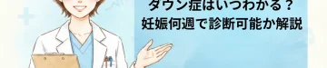 ダウン症はいつわかる？妊娠何週で診断可能か解説