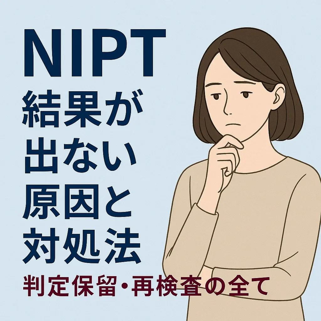 NIPT結果が出ない原因と対処法｜判定保留・再検査の全て