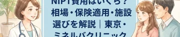 NIPT費用はいくら？相場・保険適用・施設選びを解説｜東京・ミネルバクリニック