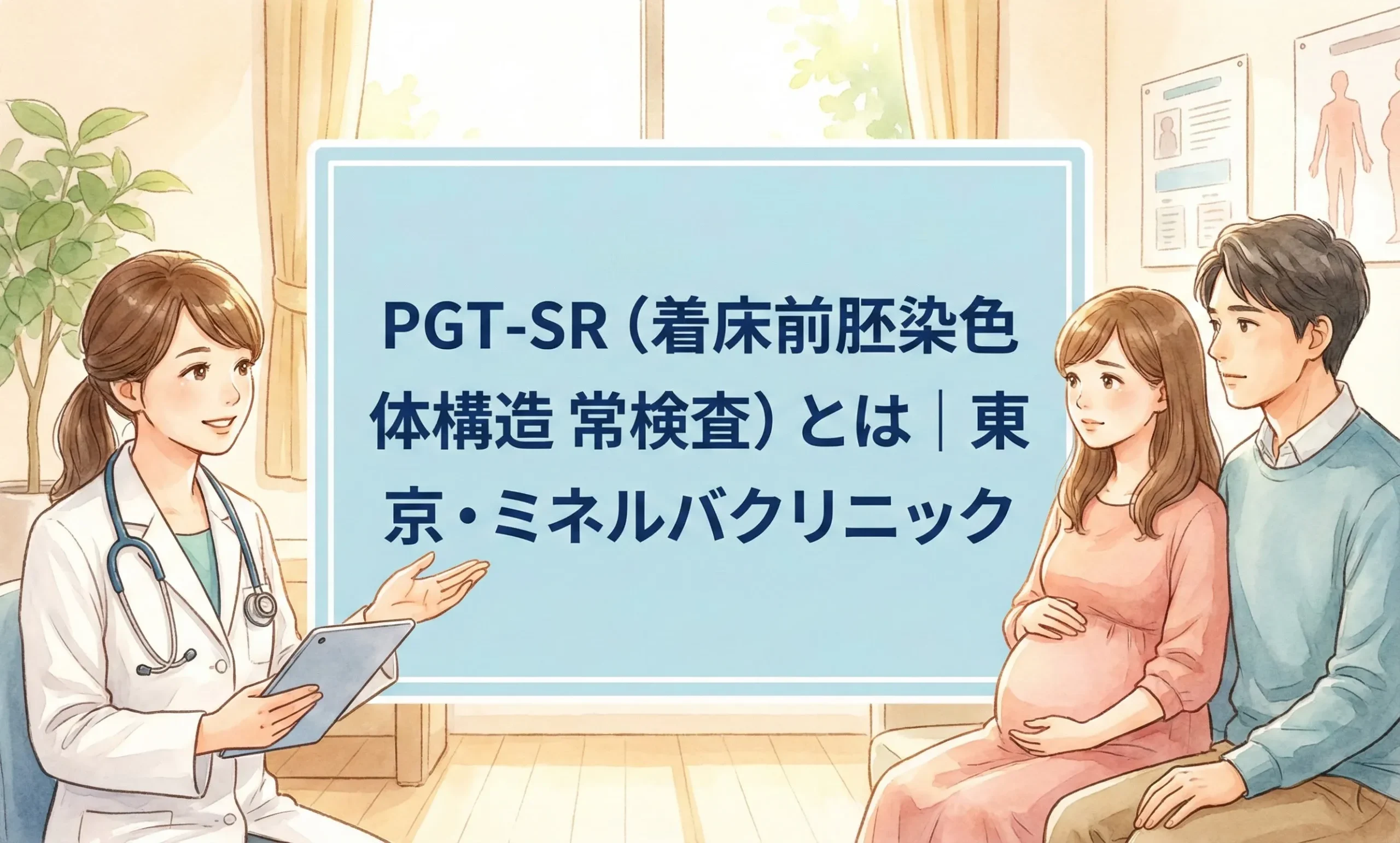 PGT-SR（着床前胚染色体構造異常検査）とは｜東京・ミネルバクリニック
