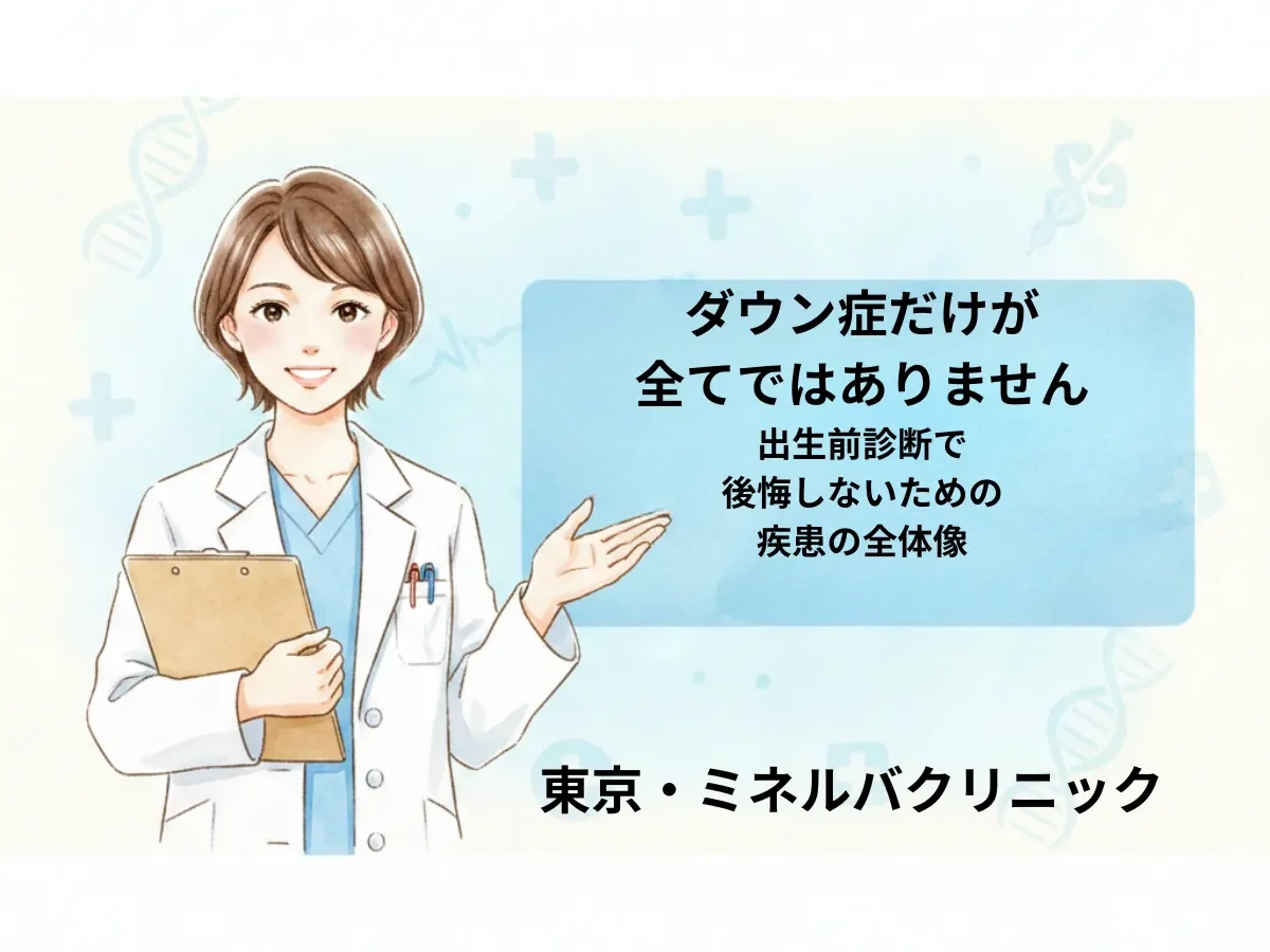 ダウン症だけが全てではありません｜出生前診断で後悔しないための疾患の全体像
